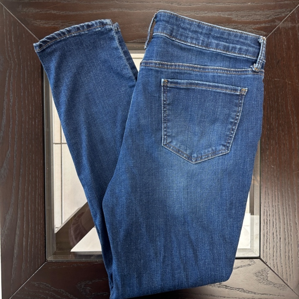 *NYDJ* Medium Wash Lift x Tuck Technology Skinny Jeans Size 10
